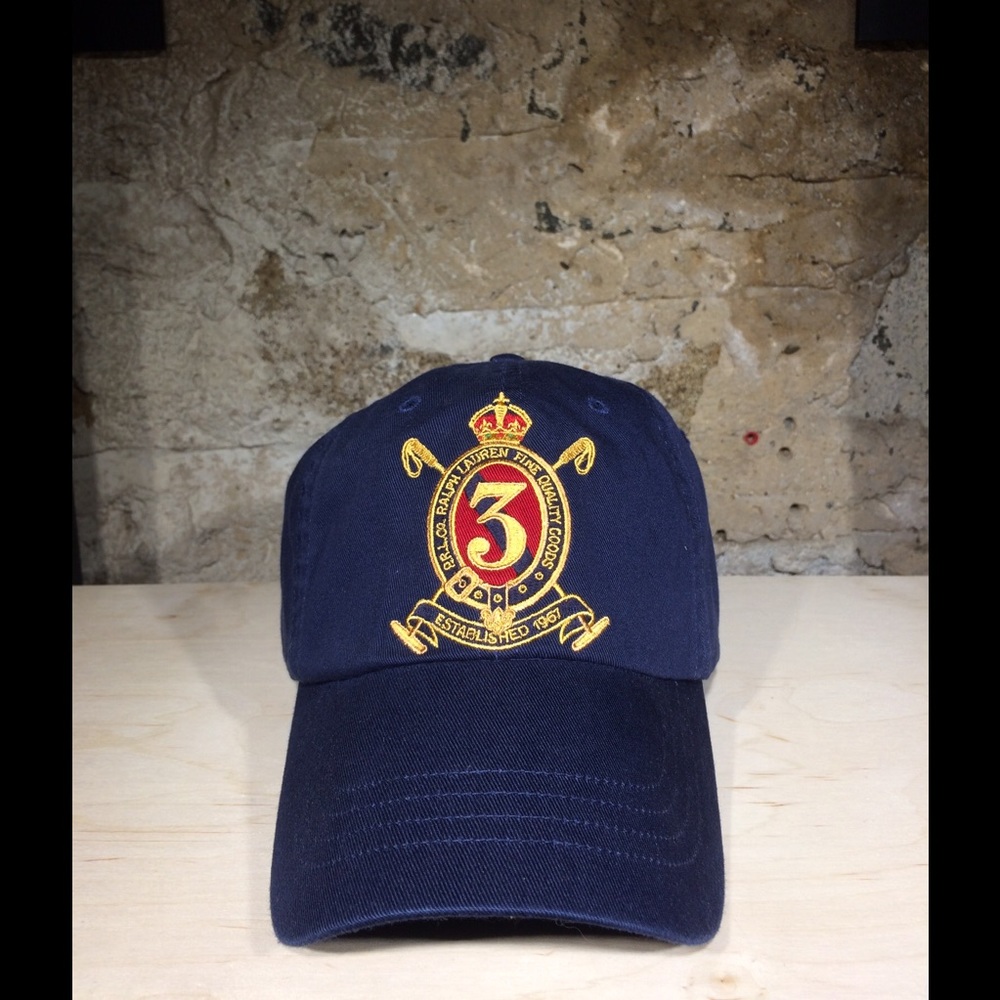 COPY - Ralph Lauren POLO Cotton Twill Cap (French Navy)